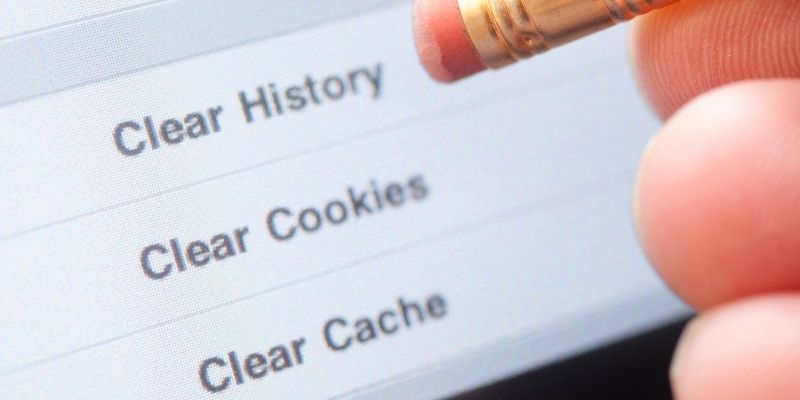 Cookies Clear Cookies History Cache Potlood 800X400