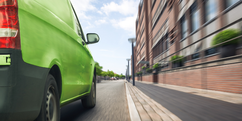 Duurzaamheid Groene Levering Stad