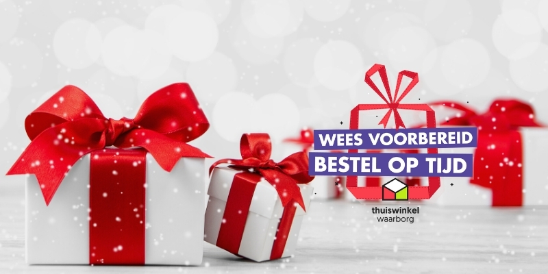 Wees voorbereid - Bestel op tijd